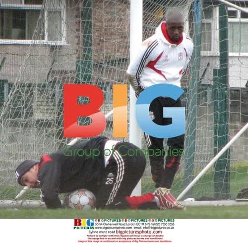 Liverpool FC Champions League Training
