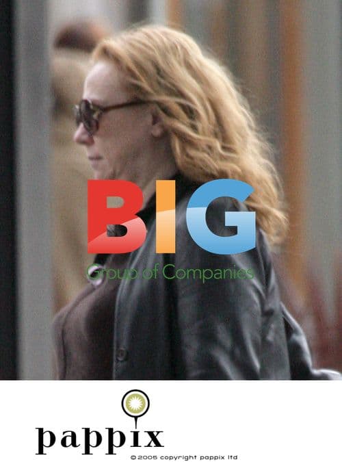 Melanie Hill and Daughter on London Street