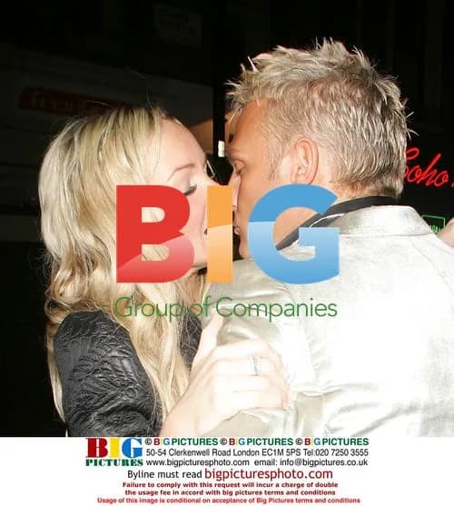 Jennifer Ellison and Gary Cockerill Leave Fundraiser