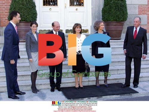 Spanish Royals Receive Romanian President