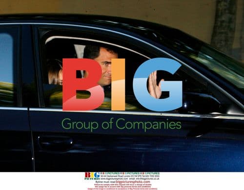 Prince and Princess of Asturias take Infant Leonor to Nursery