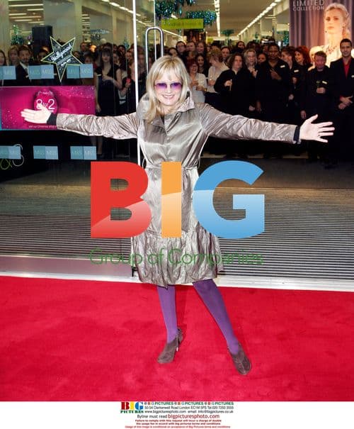 Marks & Spencer store opening with Twiggy