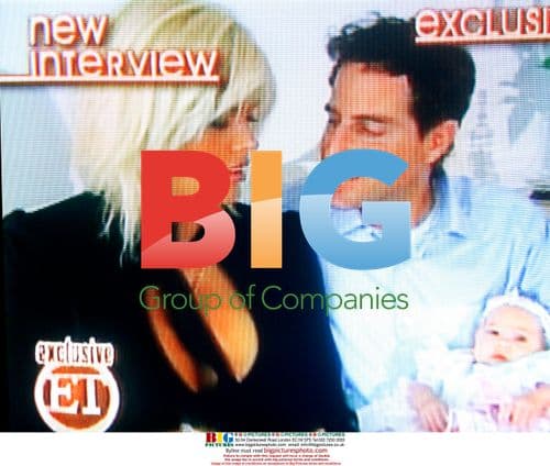 Anna Nicole Smith and Howard K. Stern with Baby