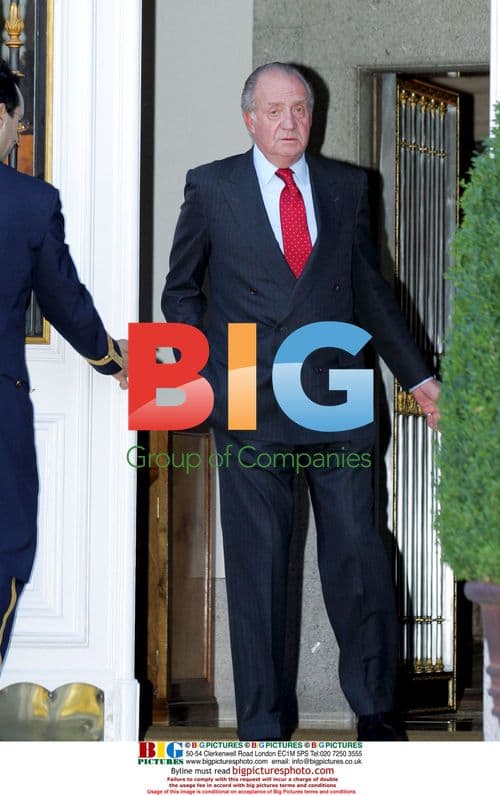 Spanish Royals Greet Romanian President