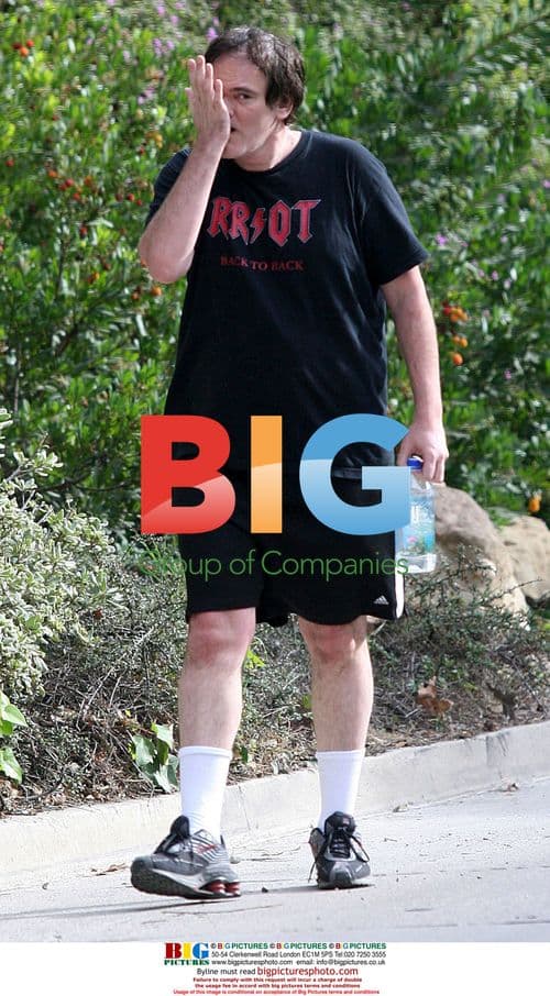 Quentin Tarantino Goes for a Walk
