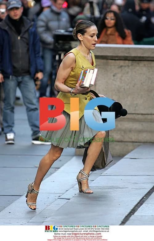 Sarah Jessica Parker on 'Sex and the City' Set