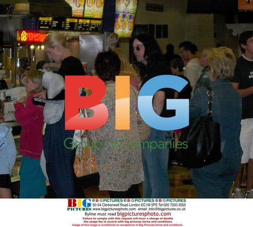 Ozzy and Sharon Osbourne go to movie