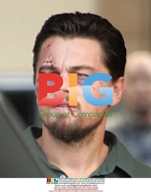 Leonardo DiCaprio on set of "Body of Lies"