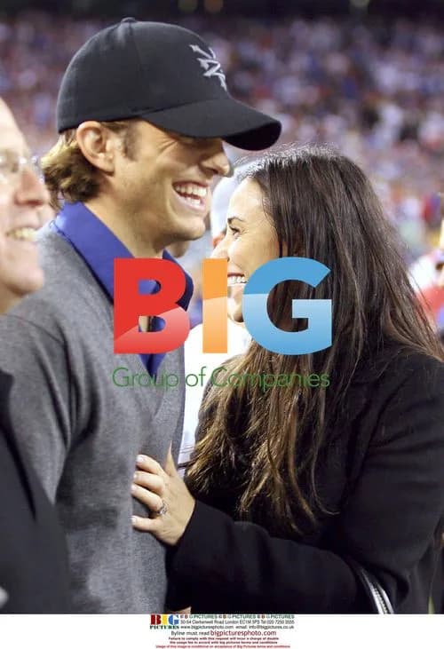 Diaz, Kutcher and Moore at Giants Stadium