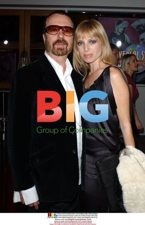 David A. Stewart and Anoushka at "Elizabeth: The Golden Age" premiere