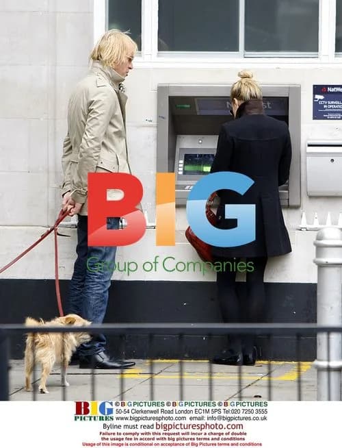 Sienna Miller and Rhys Ifans walk their dogs