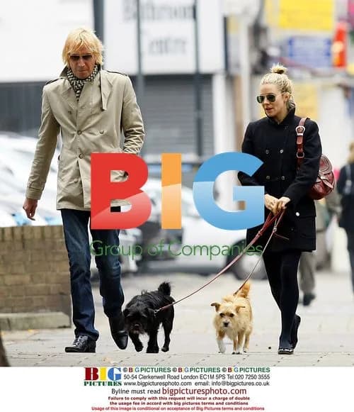 Sienna Miller and Rhys Ifans with Dogs