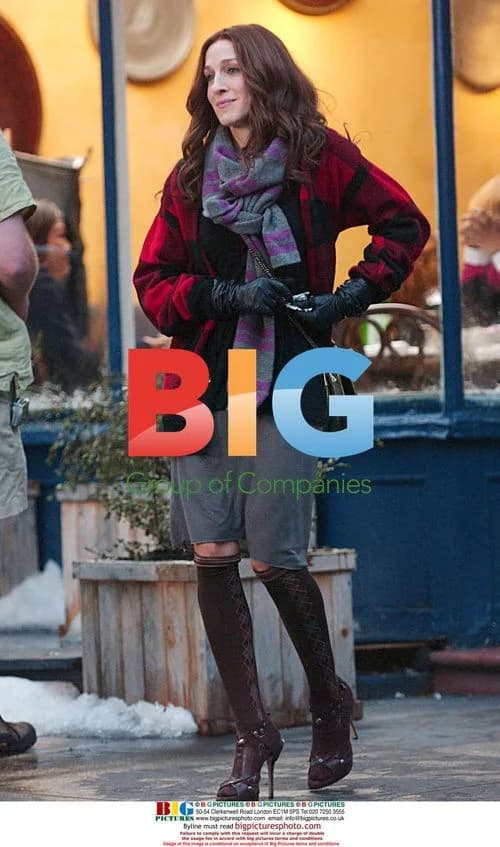 Sarah Jessica Parker on 'Sex and the City' Set