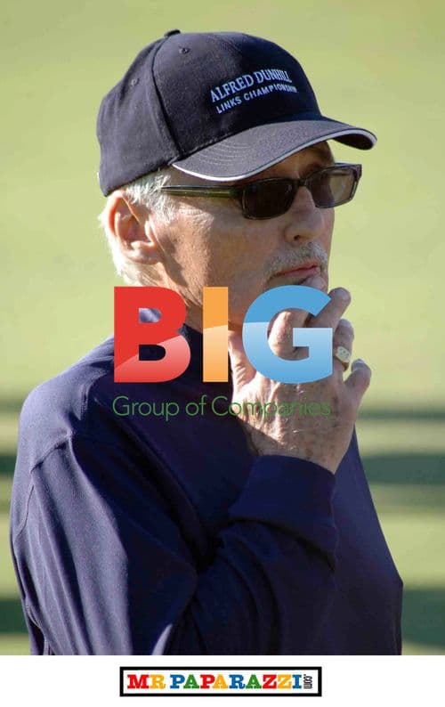 Dennis Hopper Playing Golf in Scotland