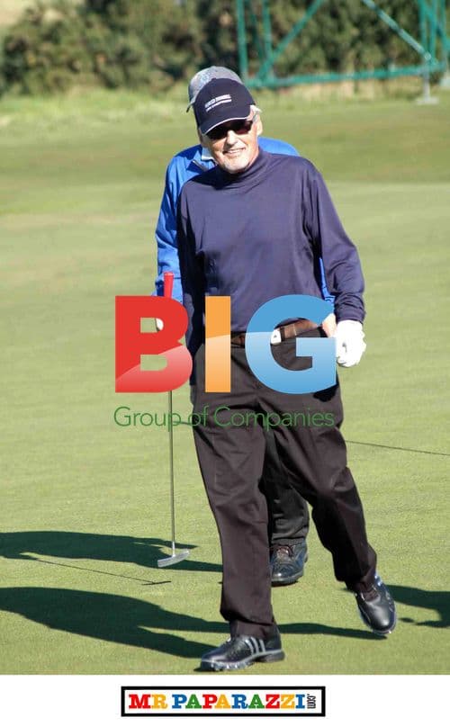 Dennis Hopper plays at Alfred Dunhill Links Championship