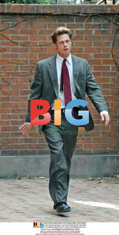 Clooney and Pitt on 'Burn After Reading' Set