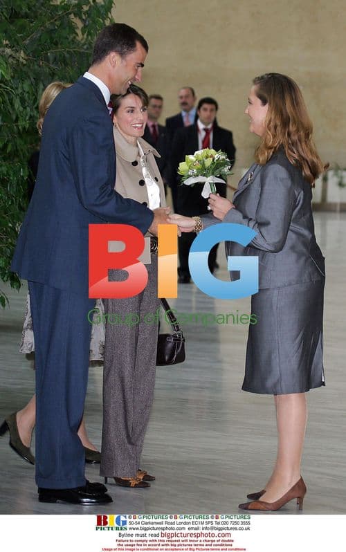 Princes of Asturias Attend Notary Congress