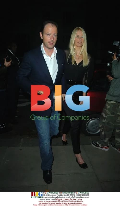 Claudia Schiffer and Matthew Vaughn at 'Stardust' Afterparty