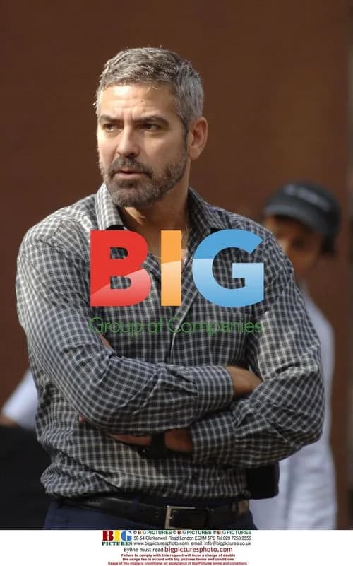 George Clooney on 'Burn After Reading' Set