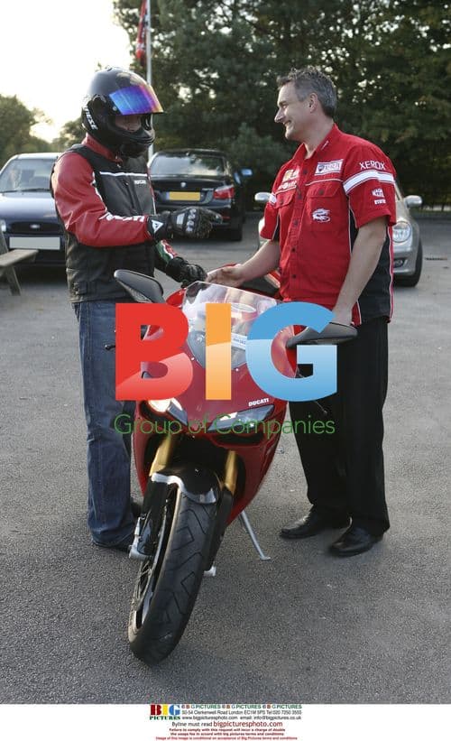 Mark Croft Picks Up New Ducati Motorcycle
