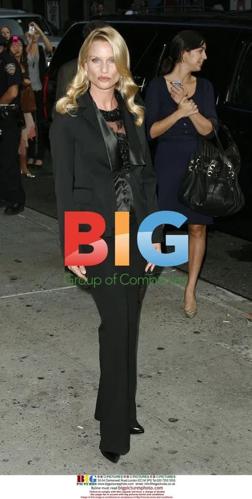 Nicollette Sheridan arrives at 'Late Show'