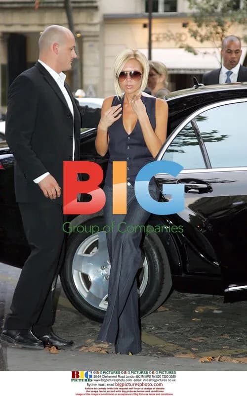 Victoria Beckham goes shopping in Paris