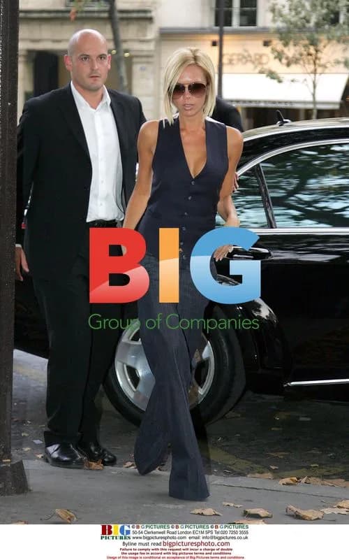 Victoria Beckham goes shopping in Paris