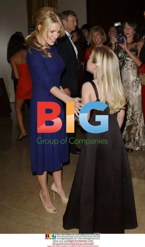 Jessica Simpson and Paige Atkison at Operation Smile Gala
