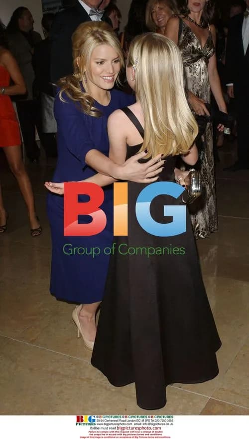 Jessica Simpson and Paige Atkison at Operation Smile Gala