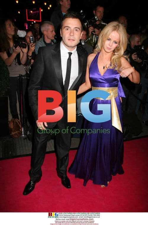 Gillian and Shane Filan at Pink Ice Ball