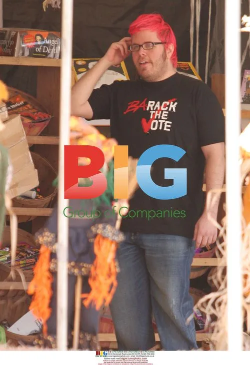 Perez Hilton Gets Pumpkin