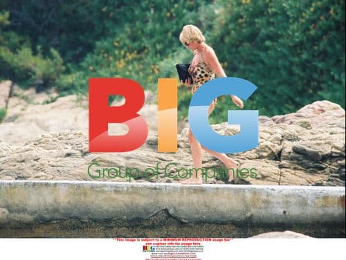 Diana, Princess of Wales in Saint Tropez