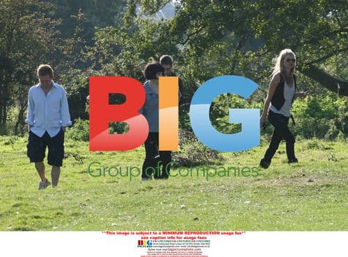 Kate Moss with Jamie Hince and Kelly Osbourne