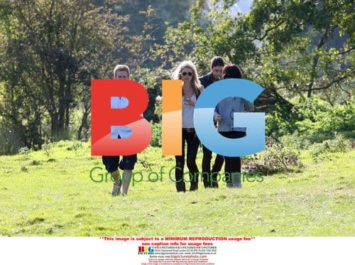 Kate Moss with Jamie Hince and Kelly Osbourne