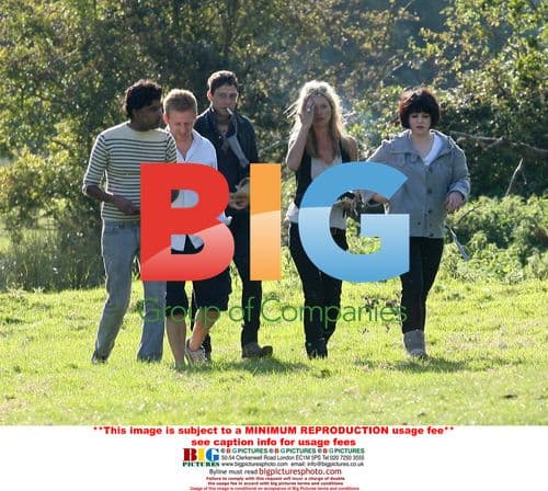 Kate Moss with Jamie Hince and Kelly Osbourne