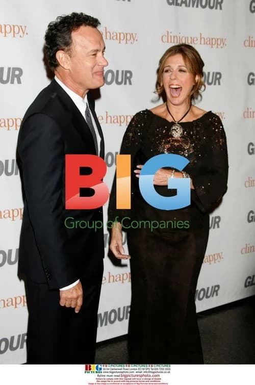 Tom Hanks and Rita Wilson at Glamor Reel Moments