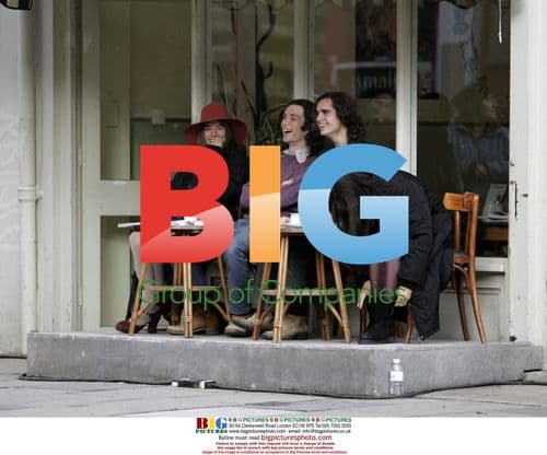 Sienna Miller, Cillian Murphy, and Max Minghella on 'Hippie Hippie Shake' Set