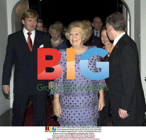 Queen Beatrix, Princess Maxima, Prince Willem Alexander at Carmina Mundi Concert