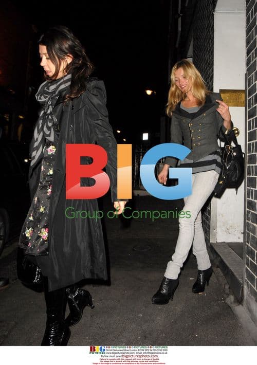 Kate Moss Leaving Annabel's
