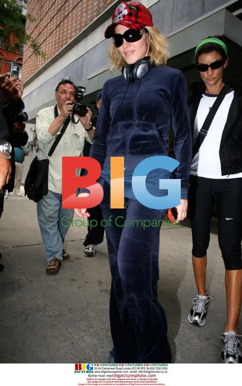 Madonna and Ingrid Casares Workout