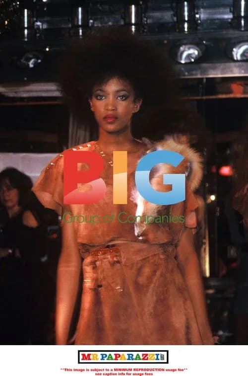 Naomi Campbell's early catwalk debut