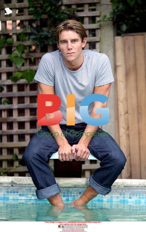 Ziggy Lichman Relaxing by Pool