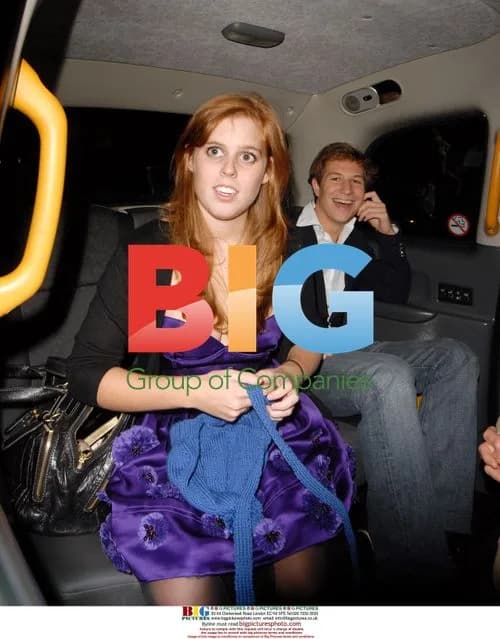 Princess Beatrice and Boyfriend Leaving Nightclub