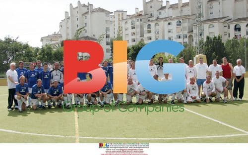 Charity Football with Soap Actors in Marbella