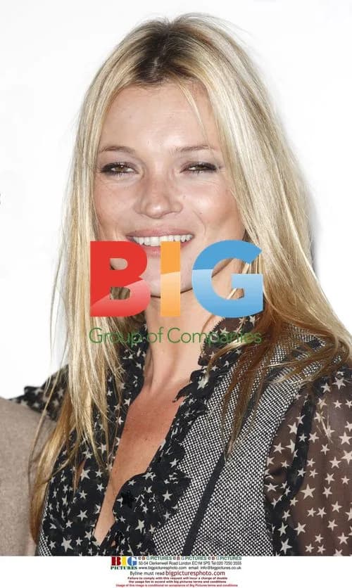 Kate Moss Promotes James Brown Haircare