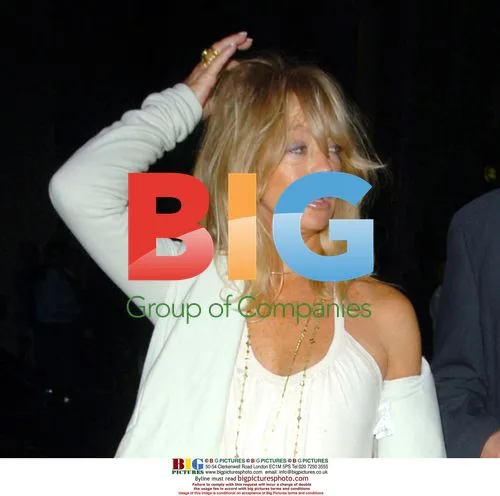 Goldie Hawn Leaving Nobu Restaurant