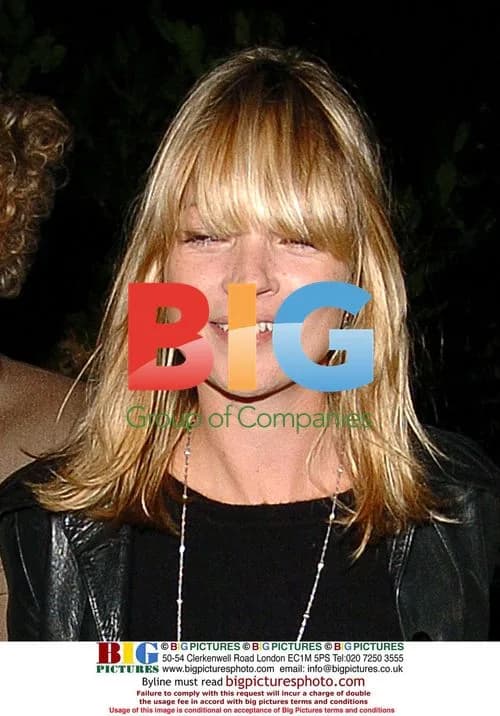 Kate Moss Leaves Friend's House