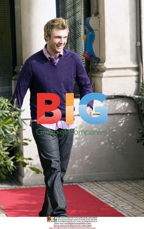 The BackStreet Boys at MTV TRL in Milan