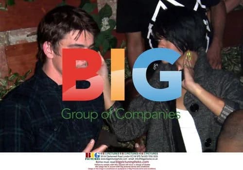 Rihanna and Josh Harnett at Pink Elephant Nightclub