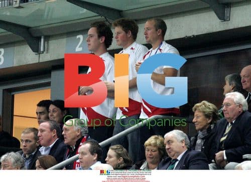 Prince Harry at Rugby World Cup Semi-Final